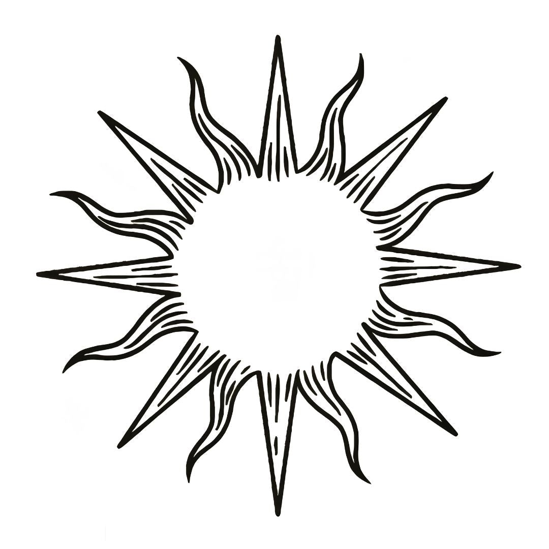 Sketch Sun Tattoo - 2 | Temporalis