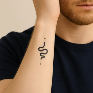 Snake Silhouette 1 - Temporalis