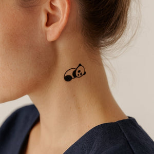 Snoozing Panda 1 - Temporalis