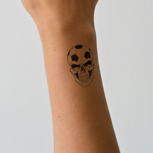 Soccer ball Skull 1 - Temporalis