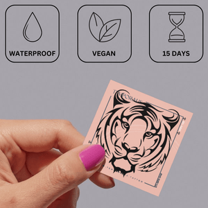 Tiger Head 3 - Temporalis