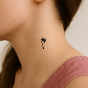 Tiny Palm Silhouette 1 - Temporalis