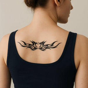 Tribal Phoenix Flames 1 - Temporalis