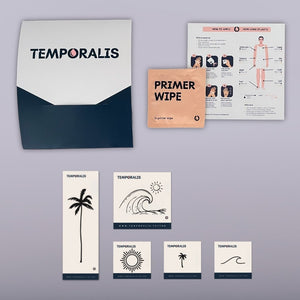 Tropical - Kit de tatouages (5 tatouages) 2 - Temporalis® - Tatouage temporaire