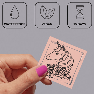 Unicorn with Flowers 3 - Temporalis