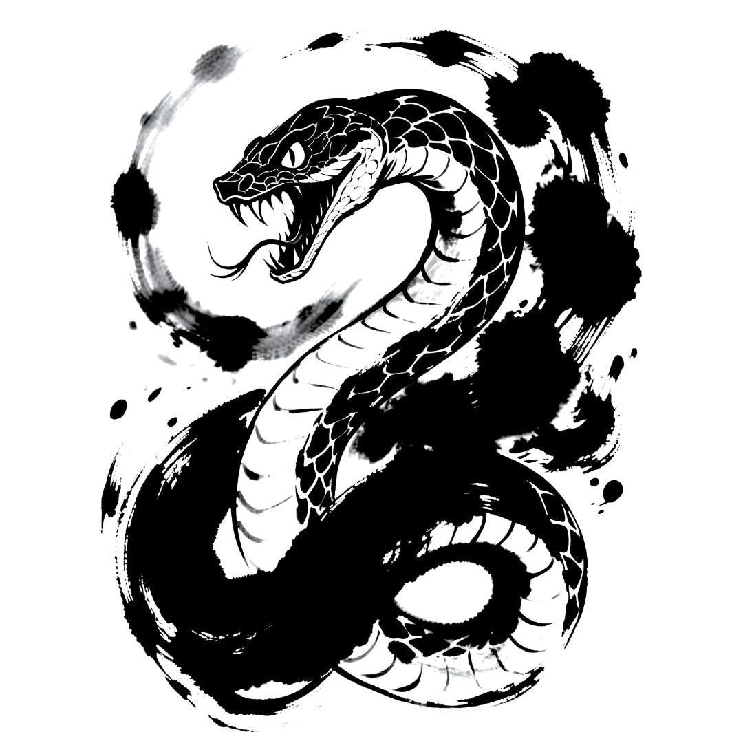 Viper Half Sleeve Tattoo - 1 | Temporalis