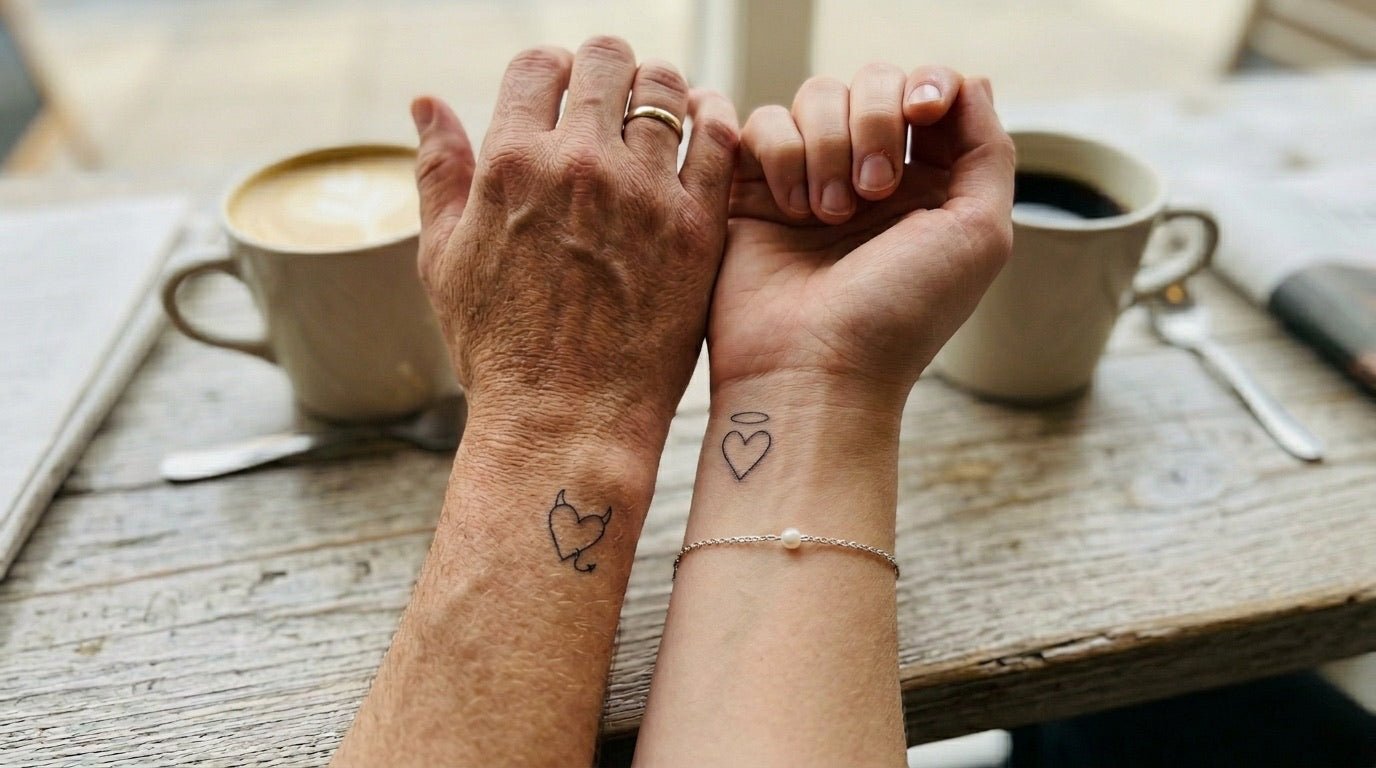 Couple tattoo ideas — 15+ matching designs for you and your partner - Temporalis