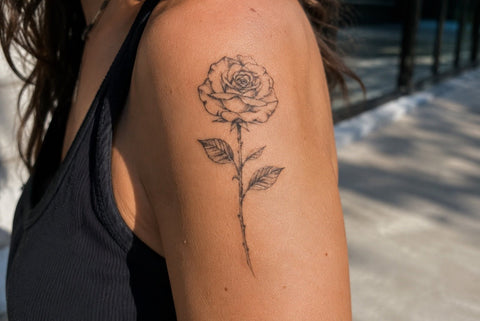 Rose tattoo meaning — what each color and style really says - Temporalis