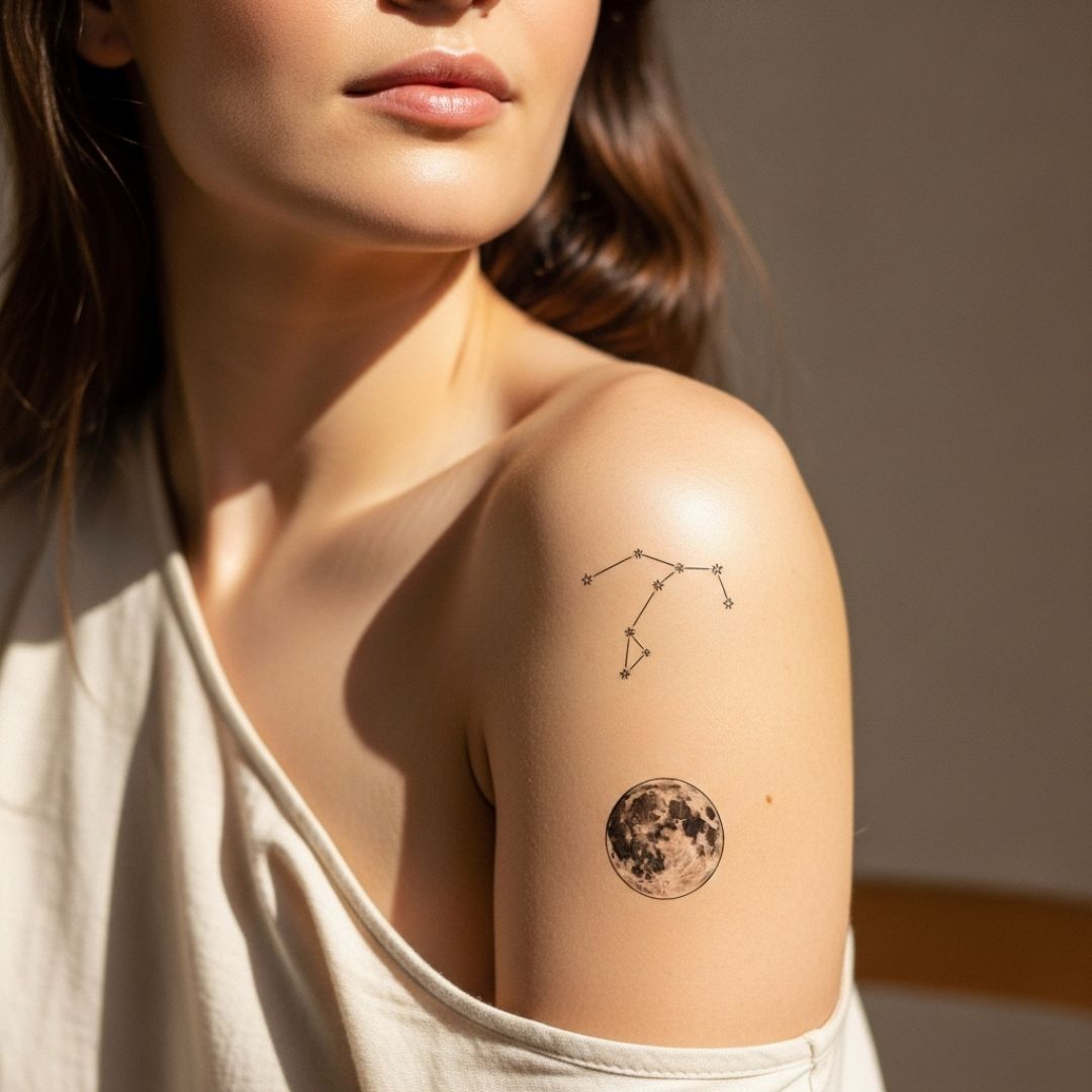 Temporalis category image - Astronomy tattoos