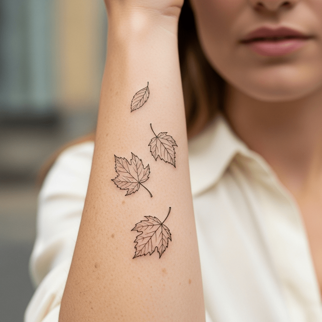Autumn tattoos - Temporalis