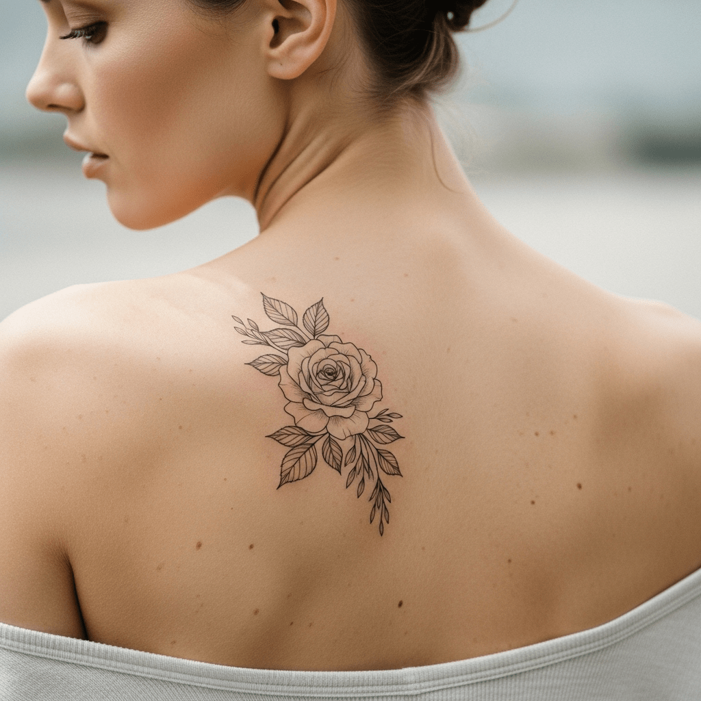 Back tattoos - Temporalis