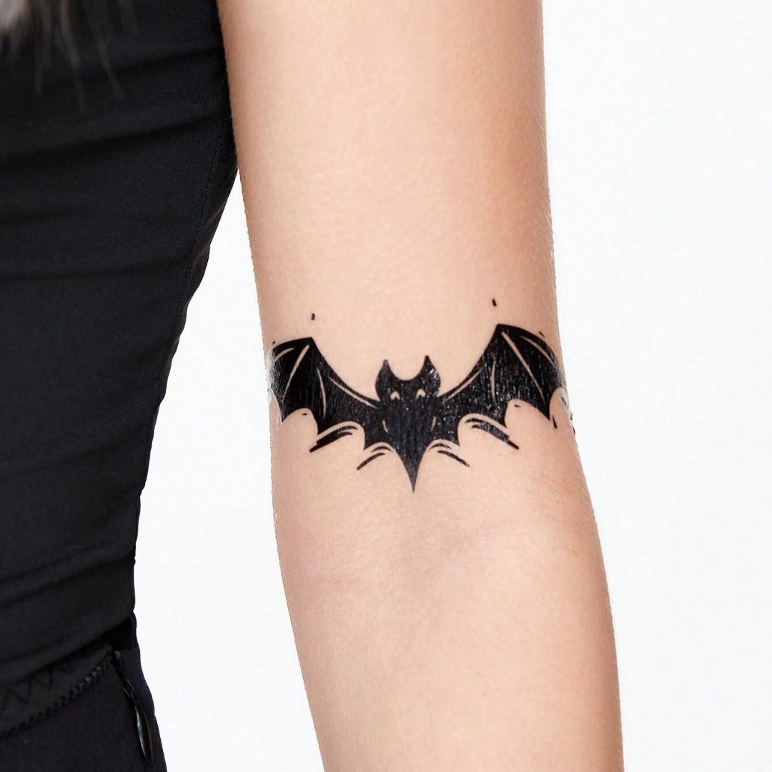 Bat tattoos - Temporalis