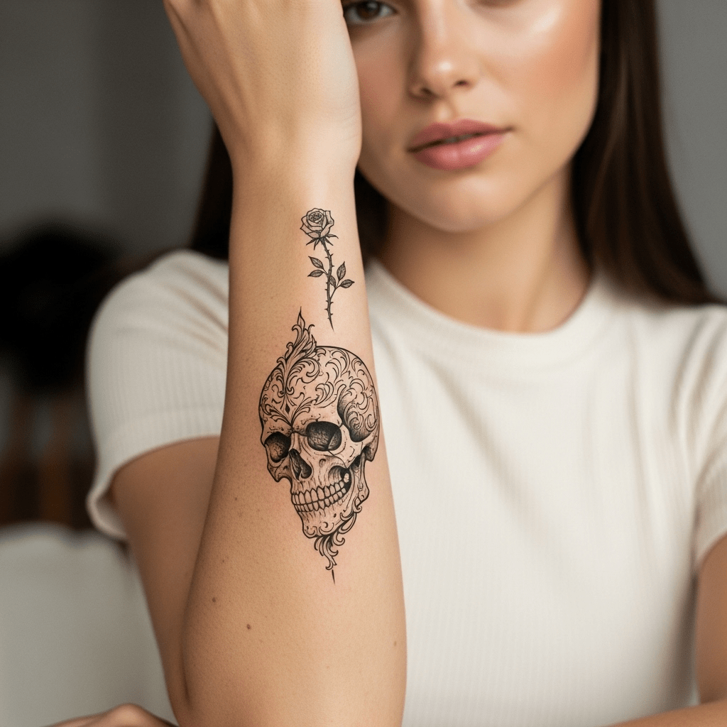 Demonic tattoos - Temporalis