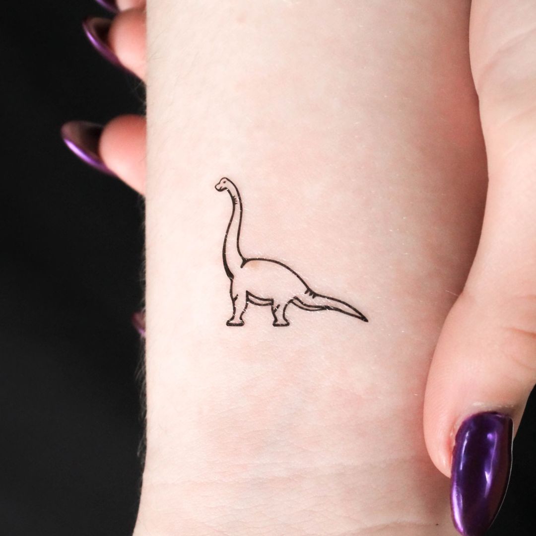 Dinosaur tattoos - Temporalis