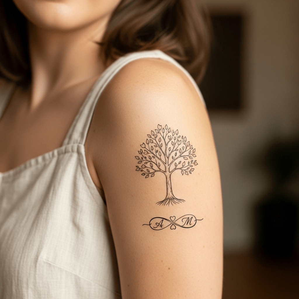 Family tattoo ideas - Temporalis