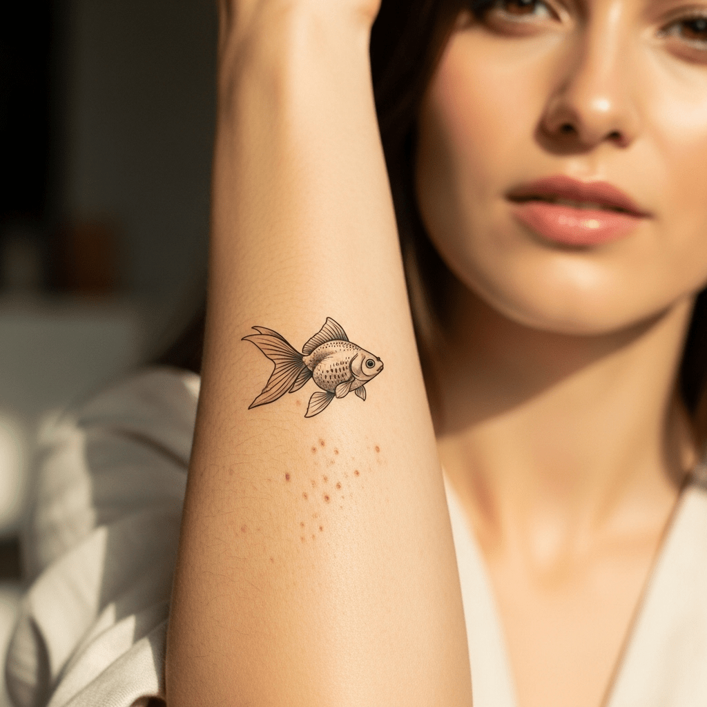 Fish tattoos - Temporalis