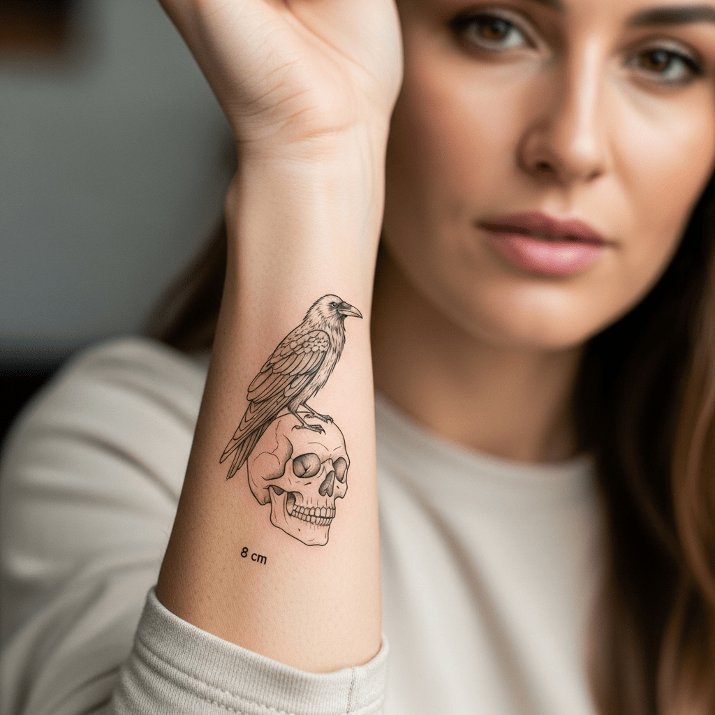 Gothic tattoos - Temporalis