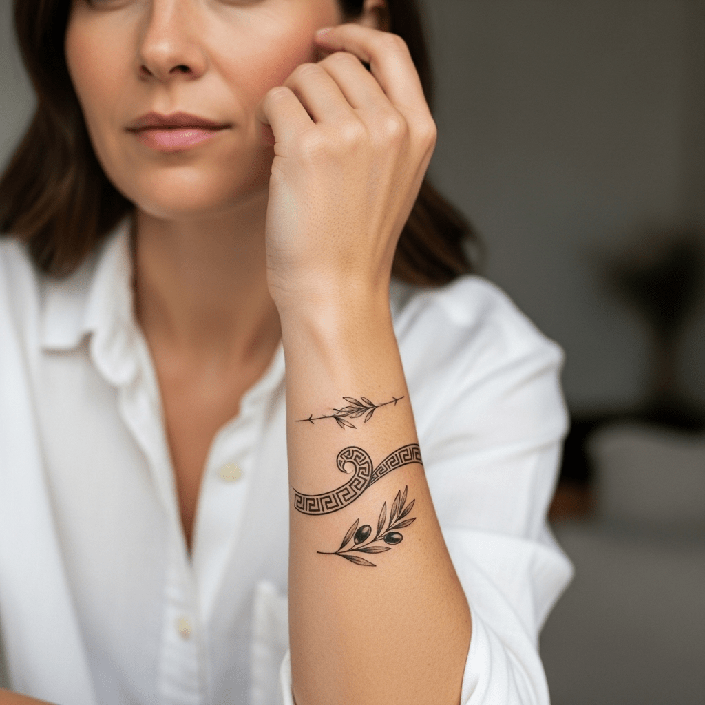 Greek mythology tattoos - Temporalis