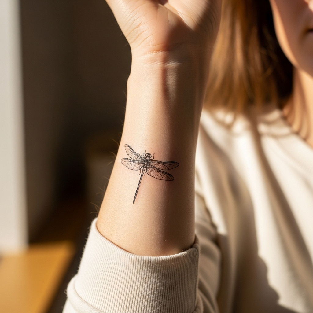Temporalis category image - Insect tattoos