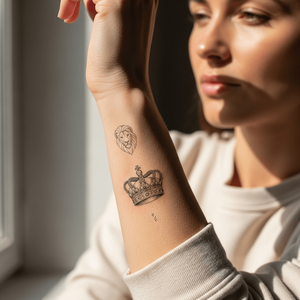 King tattoos - Temporalis