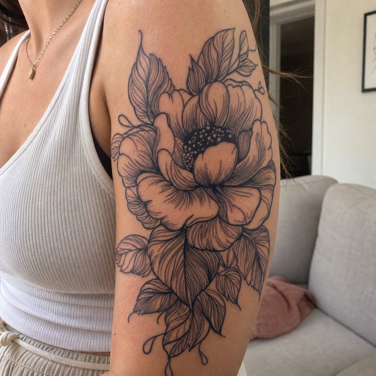 Large temporary tattoos - Temporalis