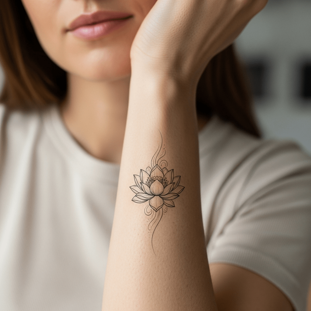 Life phrase tattoos - Temporalis