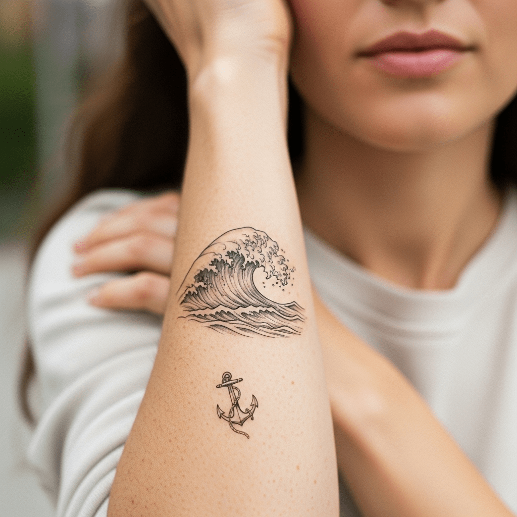 Nautical tattoos - Temporalis