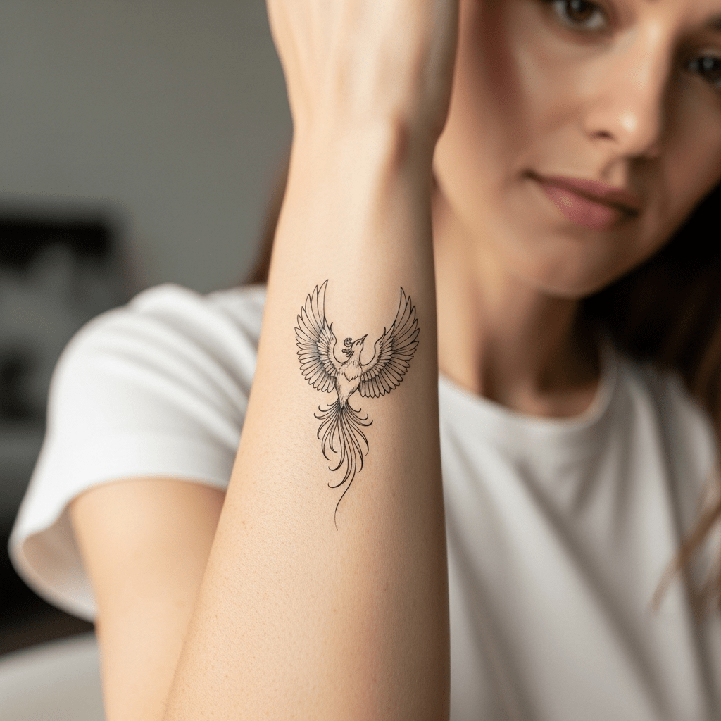 Phoenix tattoos - Temporalis