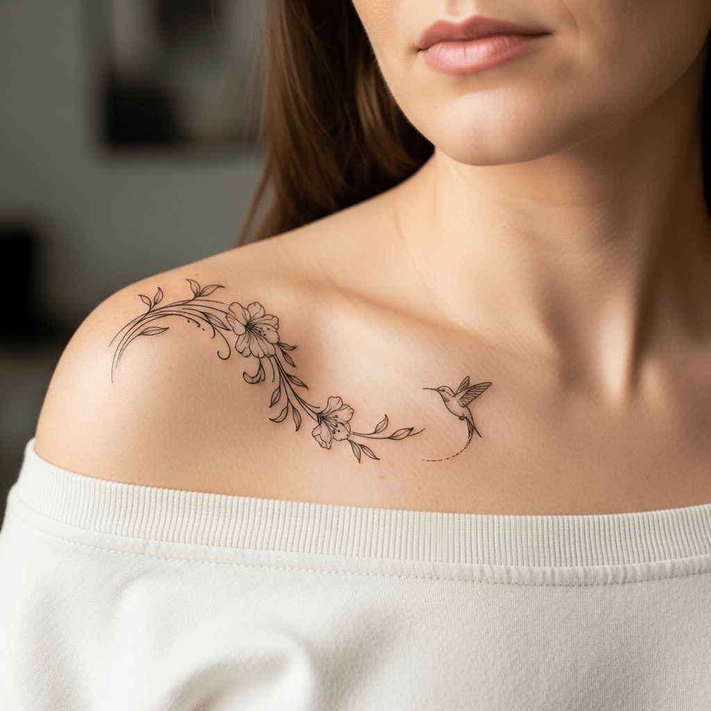 Shoulder tattoos - Temporalis