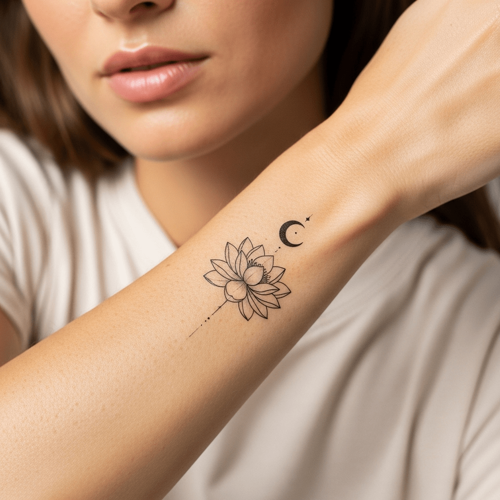 Spiritual tattoos - Temporalis