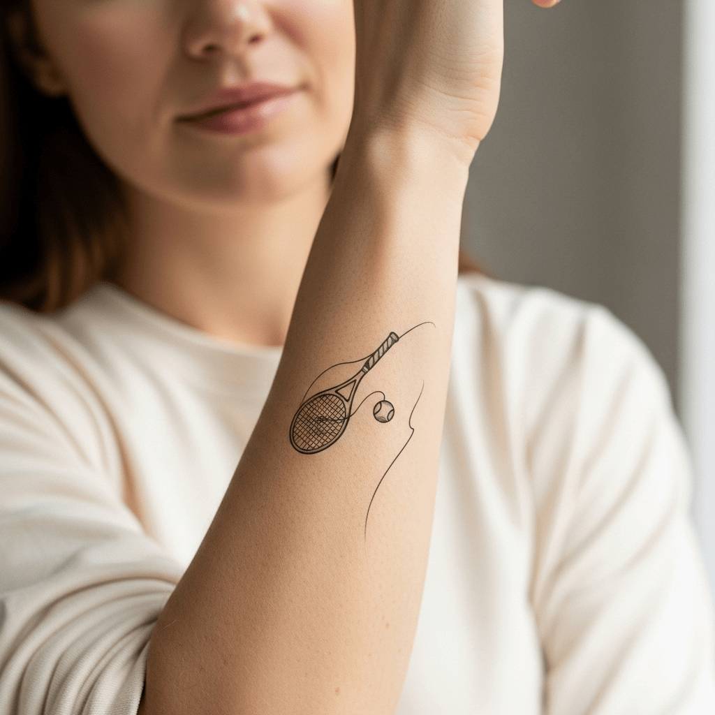 Sport tattoos - Temporalis