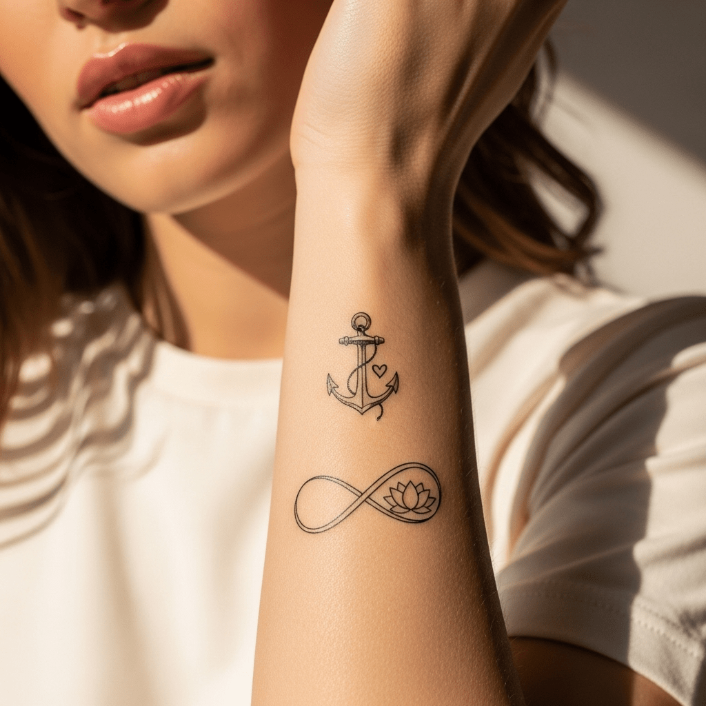 Symbol tattoos - Temporalis