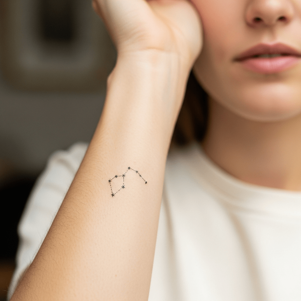 Tiny tattoos - Temporalis