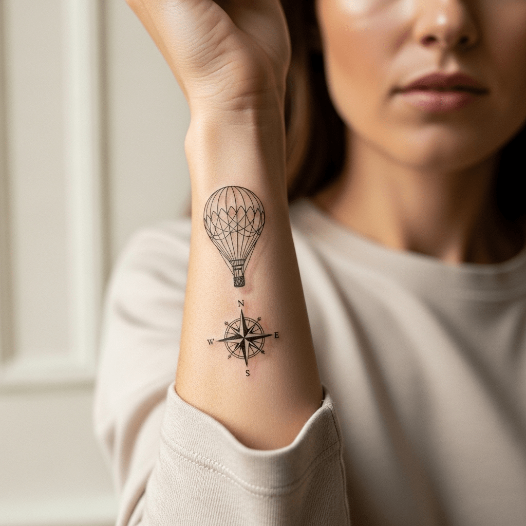 Travel tattoos - Temporalis