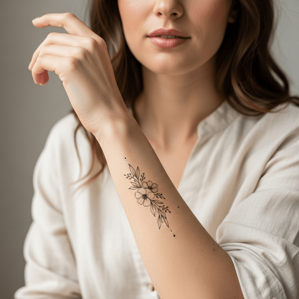Women's tattoo ideas - Temporalis