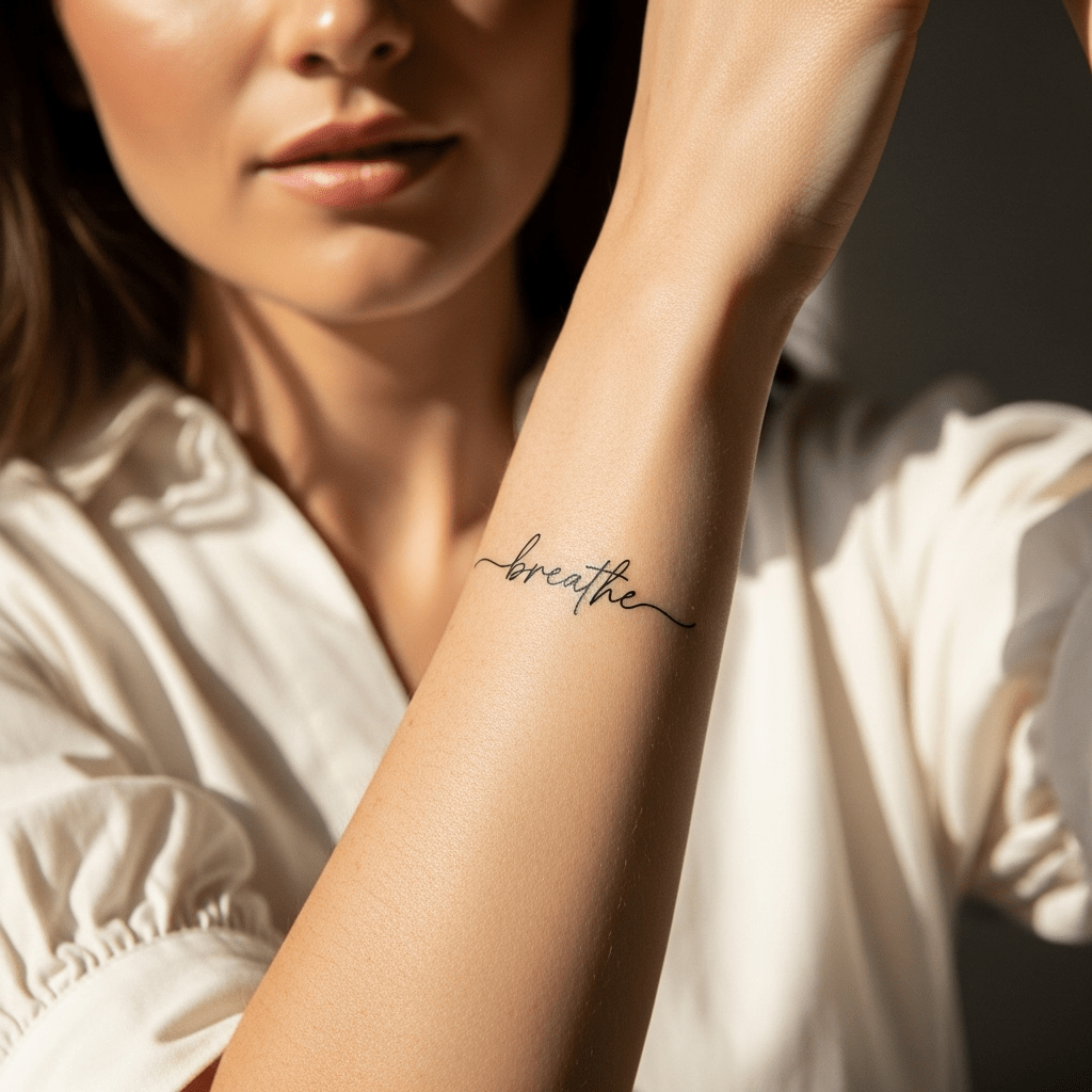 Writing tattoos - Temporalis
