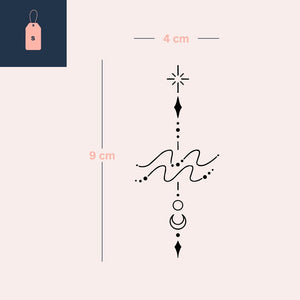 Aquarius celestial zodiac sign 4 - Temporalis