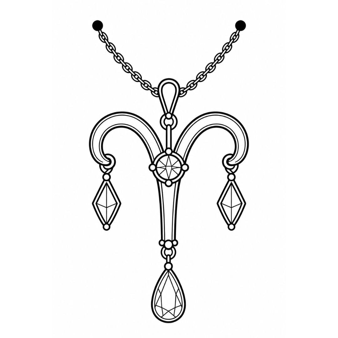Aries Jewel Zodiac Tattoo - 1 | Temporalis