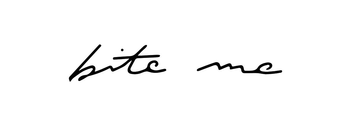 "bite me" writing 1 - Temporalis