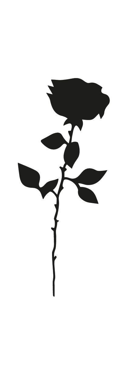 Black Rose Silhouette 1 - Temporalis