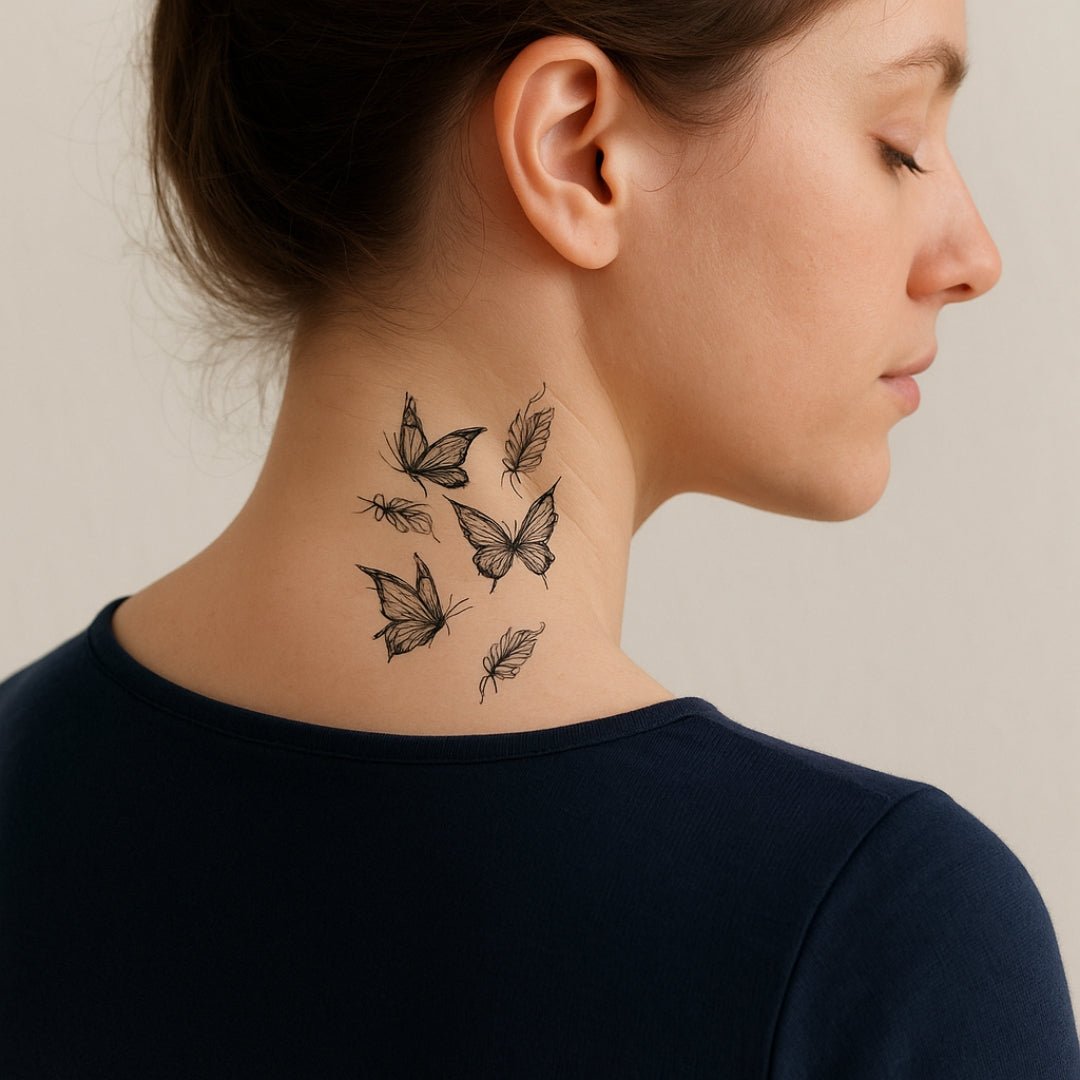 Butterflies and feathers dance 1 - Temporalis