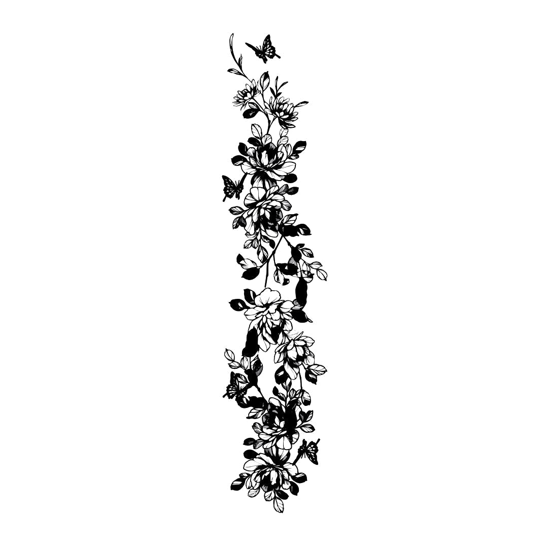 Butterfly Blossom Cascade 2 - Temporalis