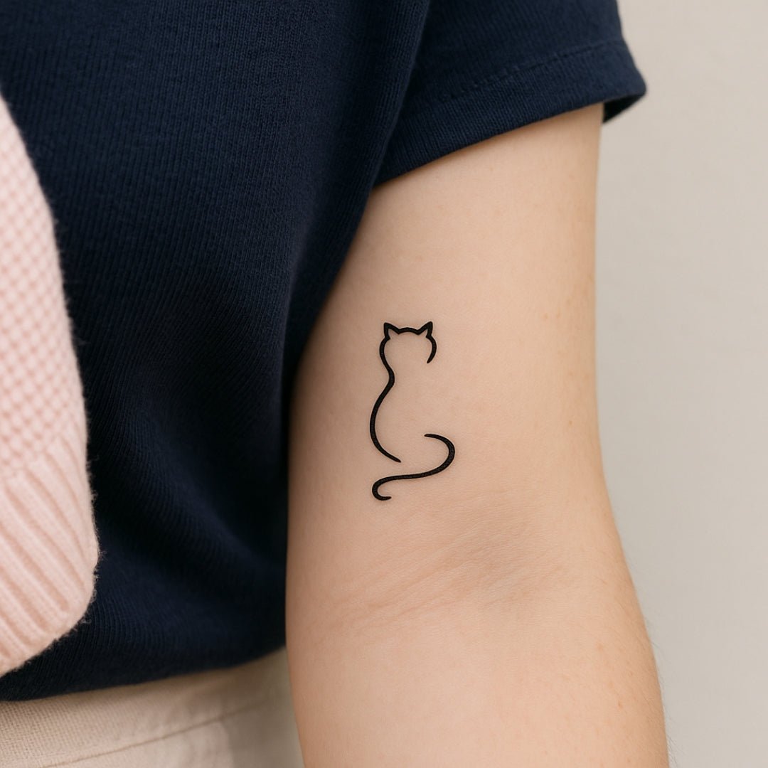 Cat Silhouette 1 - Temporalis
