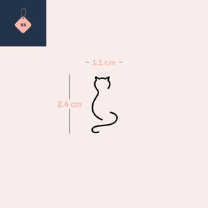 Cat Silhouette 3 - Temporalis