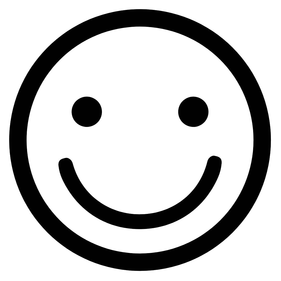 Classic Smiley Icon 2 - Temporalis