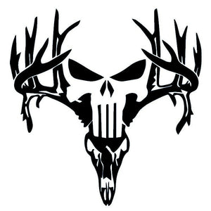 Deer Skull Temporary Tattoo - 2 | Temporalis