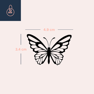 Detailed Butterfly 4 - Temporalis