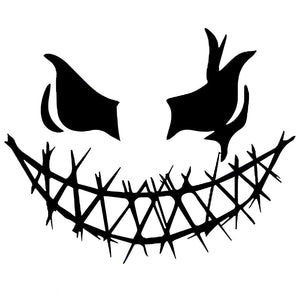 Evil Pumpkin Face Tattoo - 2 | Temporalis