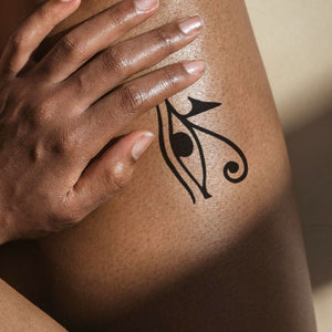 Eye of Horus temporary tattoo - 1 | Temporalis