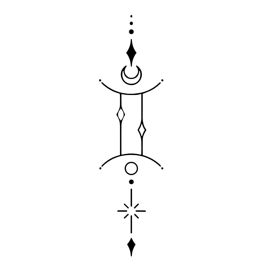 Gemini celestial zodiac sign 2 - Temporalis
